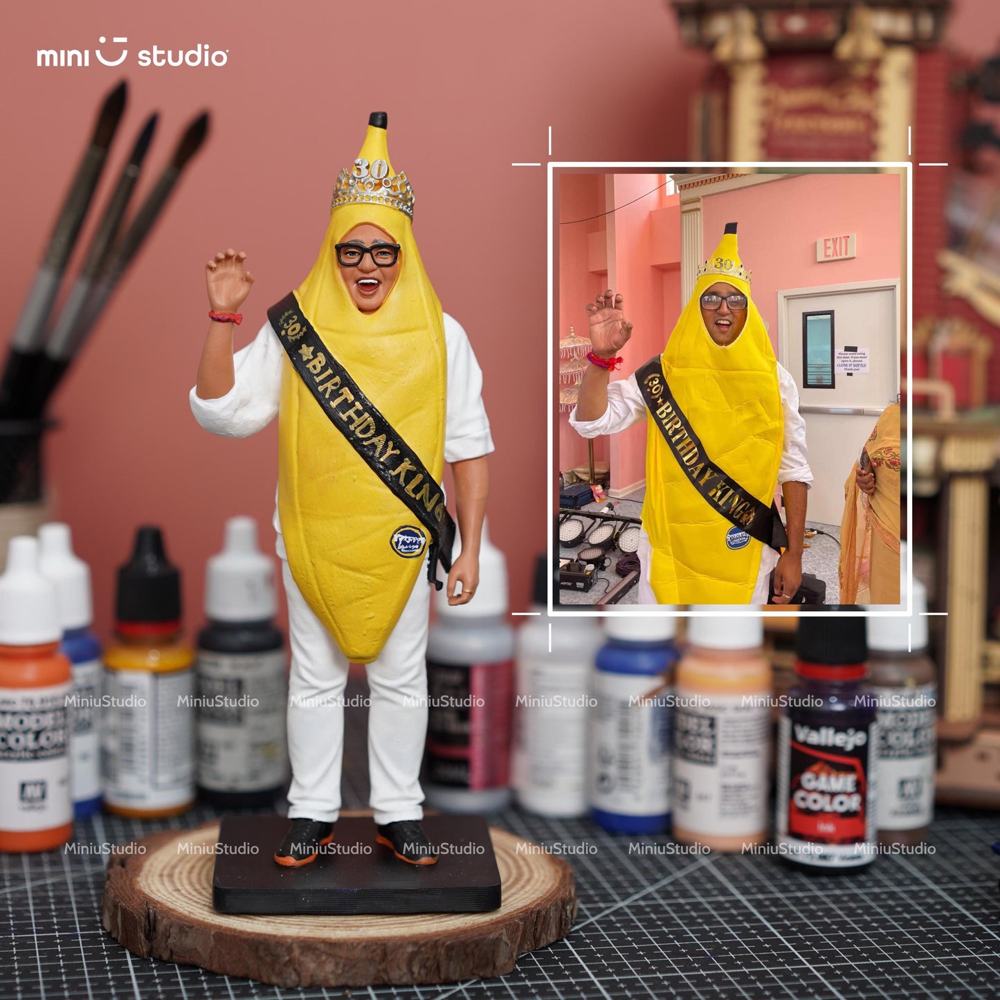 Custom 3D Figurine: Personalized PLA Sculpture from Photo