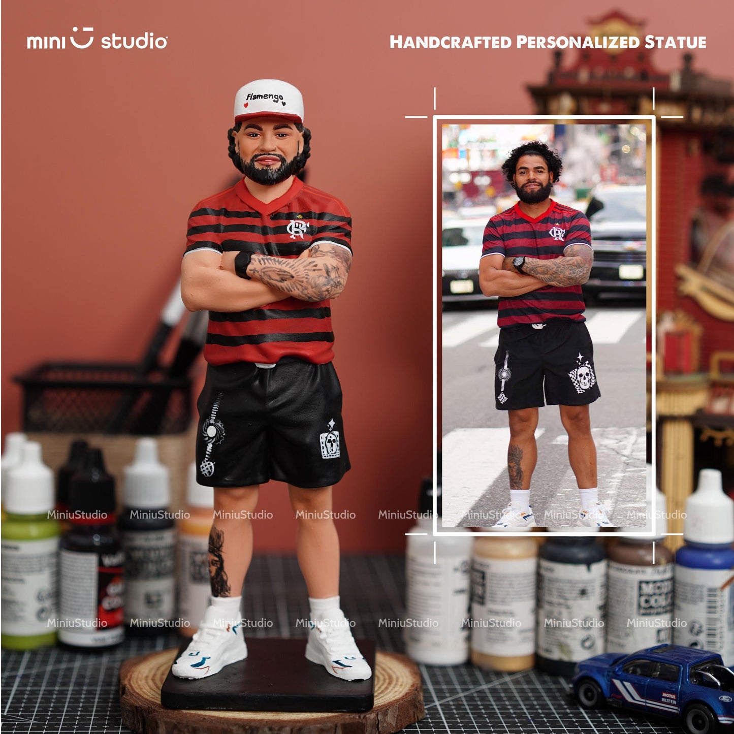 Custom 3D Printed Figurine - Personalized Portrait Keepsake, One-of-a-Kind Gift for You or Your Friend