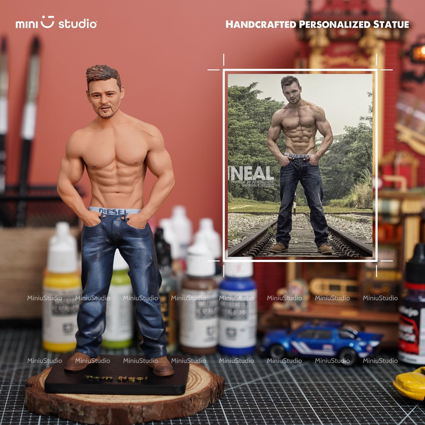 Custom 3D Figurine: Personalized Sculpture from Your Photo