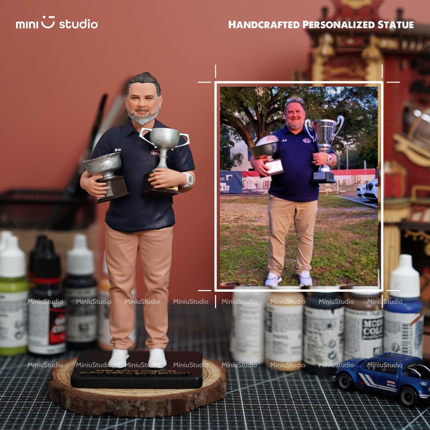 Personalized 3D Figurine: Custom Sculpture from Your Photo