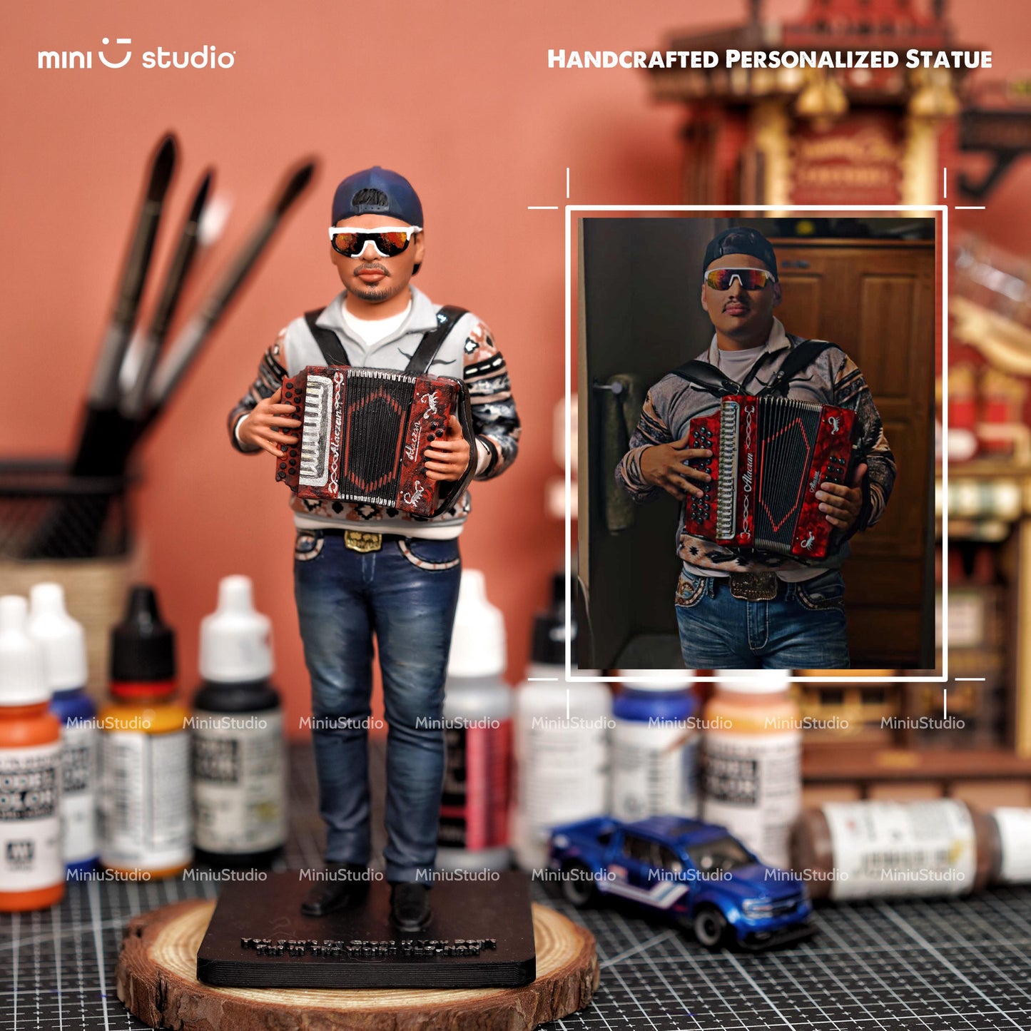 Personalized Figurine from Your Photo - Custom 3D Sculpture - Unique Gift for Him or Her